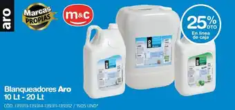 Makro Blanqueadores Aro 10 lt - 20 lt oferta