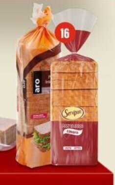Makro Pan Tajado Integral Aro x 550 g oferta