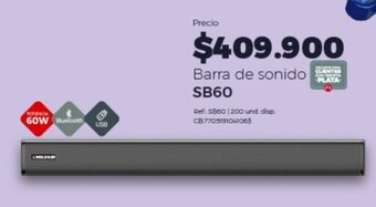 Olímpica Barra de sonido SB60 oferta