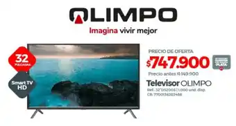 Olímpica Televisor OLIMPO Ref: 32 D52005 oferta