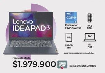 Olímpica Lenovo IDEAPAD 3 oferta