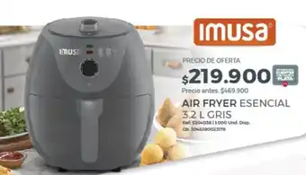 Olímpica imusa AIR FRYER ESENCIAL 3.2 L GRIS oferta