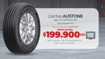 Olímpica Llantas AUSTONE oferta