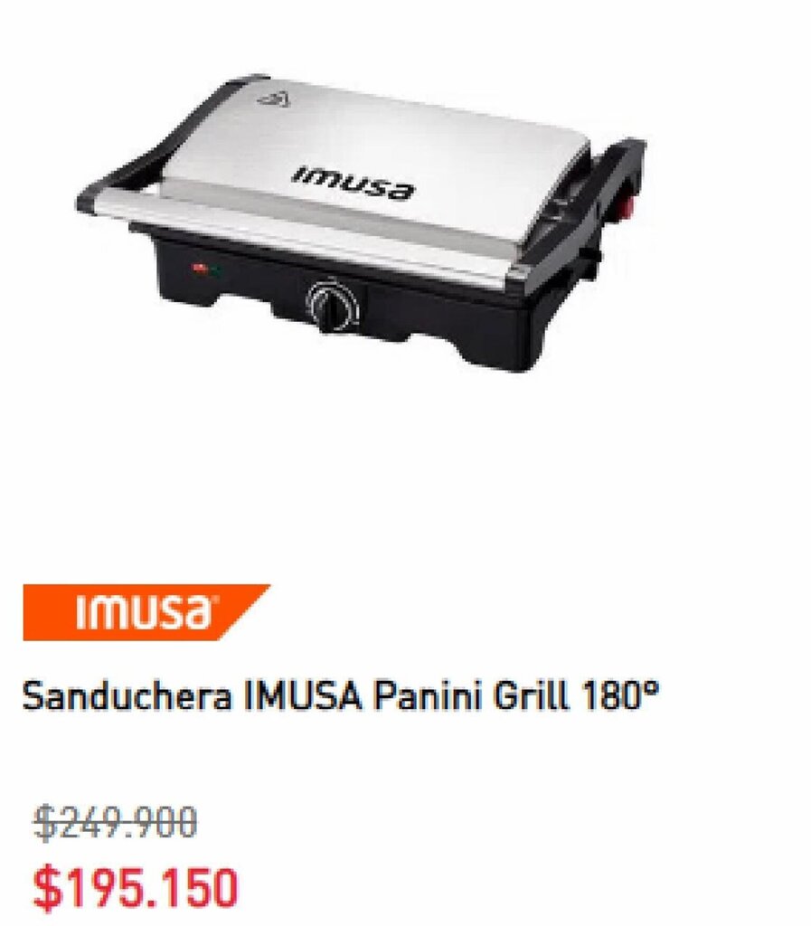 Sanduchera discount imusa precio