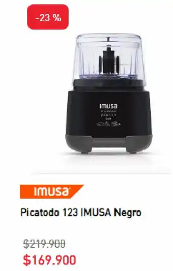 Imusa Picatodo 123 IMUSA Negro oferta