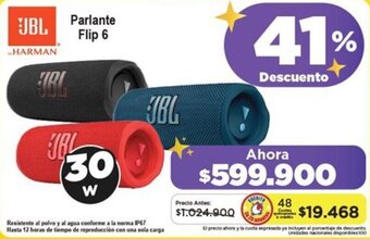 Alkomprar JBL Parlante Flip 6 oferta
