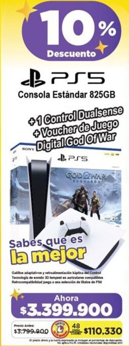 Alkomprar PS5 Consola Estándar 825GB oferta