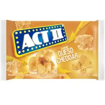 Linio Crispetas para microondas actii queso cheddar x 15 unid oferta