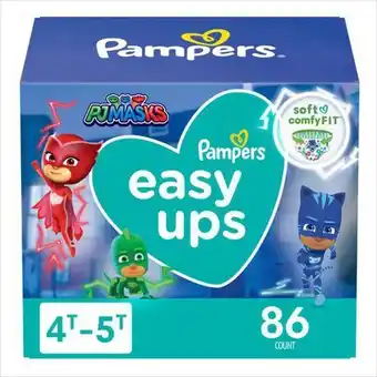 Éxito Pañales pampers easy ups de entrenamiento talla 4 5 / 86 unidades oferta