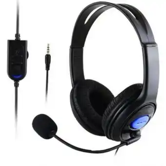 Linio Audífono diadema gamer con micrófono para ps4 jack 3.5 mm oferta
