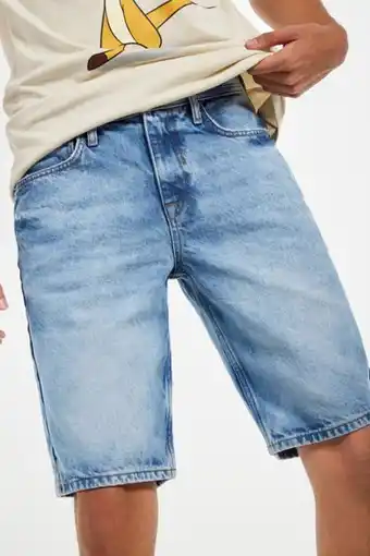 Koaj Bermuda denim slim tiro bajo sin rotos oferta