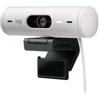 Linio Cámara web logitech brio 500 full hd 1080p (blanco) oferta