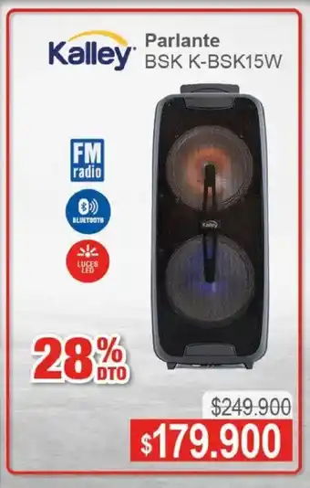 Ktronix Kalley Parlante BSK K-BSK15W oferta