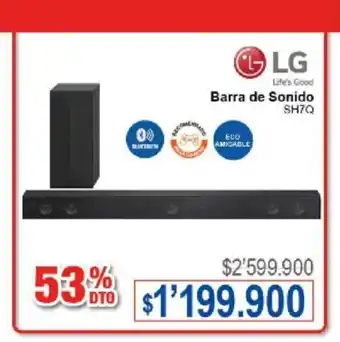 Ktronix LG Barra de Sonido SH7Q oferta