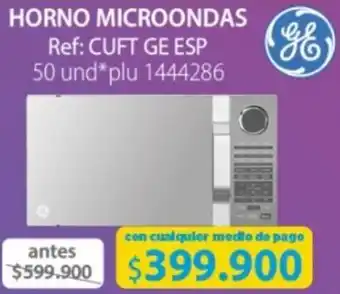 Colsubsidio HORNO MICROONDAS Ref: CUFT GE ESP 50 und*plu 1444286 oferta