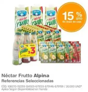 Makro Néctar Frutto Alpina Referencias Seleccionadas oferta