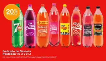 Makro Portafolio de Gaseosa Postobón 1.5 Lt y 2 Lt oferta