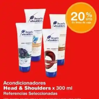 Makro Acondicionadores Head & Shoulders x 300 ml Referencias Seleccionadas oferta