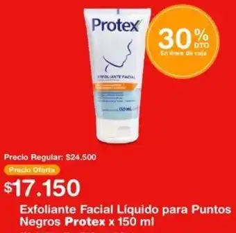 Makro Exfoliante Facial Líquido para Puntos Negros Protex x 150 ml oferta