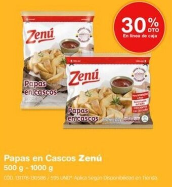 Makro Papas en Cascos Zenú 500g - 1000g oferta