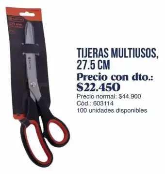 Panamericana TIJERAS MULTIUSOS, 27.5 CM oferta