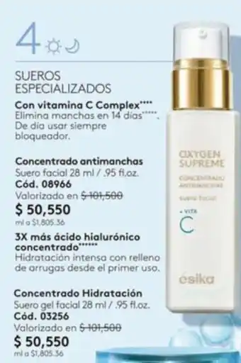 SUEROS ESPECIALIZADOS Con vitamina C Complex