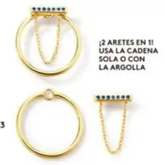 Ésika Pendientes De 2.8 cm. Cód. 35160 oferta