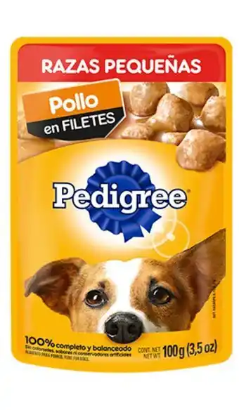 Tierragro Pedigree adulto raza pequeña pouch de pollo oferta