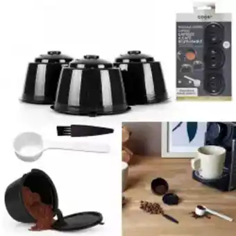 Home Sentry Capsulas cook concept setx3 plasticas reusables para dolce gusto ka4557 oferta