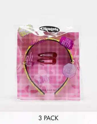 ASOS Clueless x revolution cher headband & hair clips - asos exclusive oferta