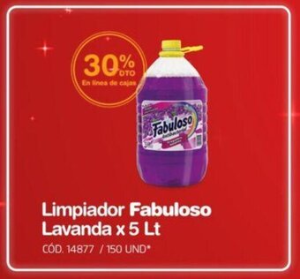 Makro Limpiador Fabuloso Lavanda x 5 Lt oferta