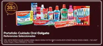 Makro Portafolio Cuidado Oral Colgate Referencias Seleccionadas oferta