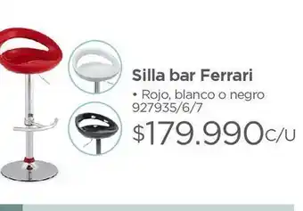Easy Silla bar ferrari oferta