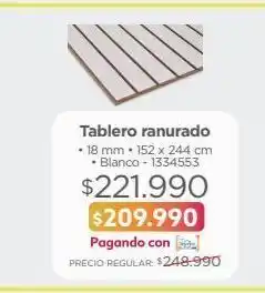 Easy Tablero ranurado oferta