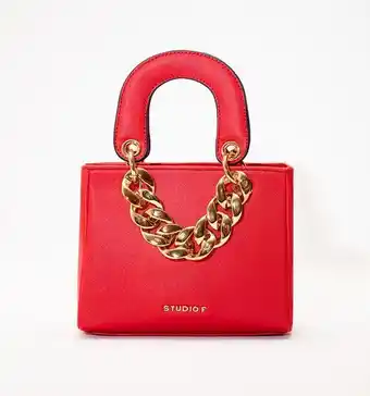 Studio F Bolso de mano con cadena oferta