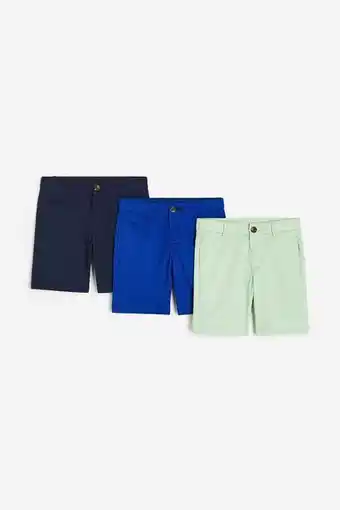 H&M Pack de 3 shorts oferta