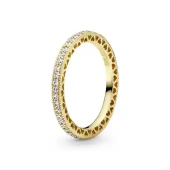 Pandora Anillo corazones con brillo oferta