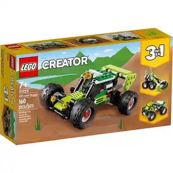 Alkosto Lego® creator 3en1: buggy todoterreno oferta