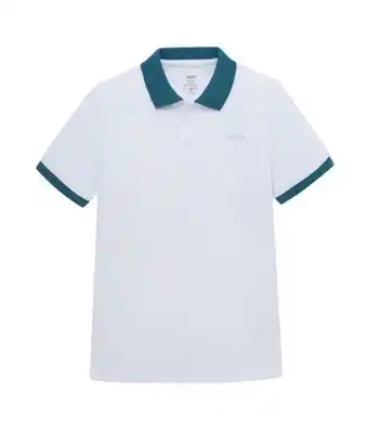 Camiseta manga corta tipo polo para niño