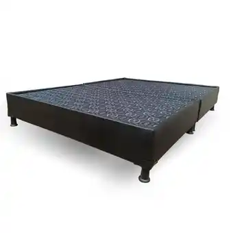 Olímpica Basecama estilo y confort 100x190 ecocuero negro oferta