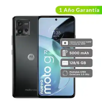 Falabella Celular motorola moto g72 128gb oferta