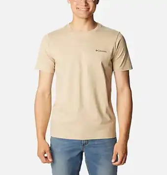 Columbia Camiseta de algodón orgánico rapid ridge™ ii para hombre oferta