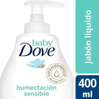 Carulla Jabon liquido hidratante sensi dove baby 400 ml oferta