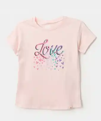 Polito Camiseta manga corta para niña en licra color rosado oferta