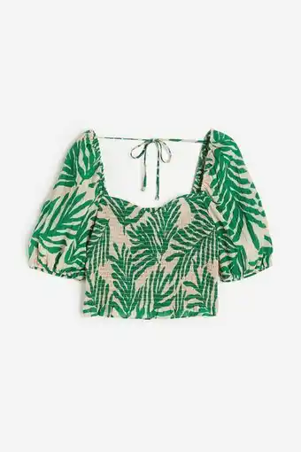 H&M Blusa enresortada oferta