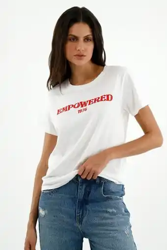 Tennis Camiseta semiajustada para mujer oferta
