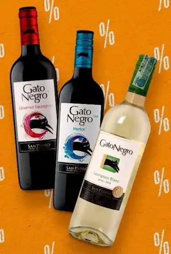 Makro Vino Gato Negro x 750 ml oferta