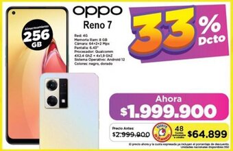 Alkomprar oppo Reno 7 256GB oferta