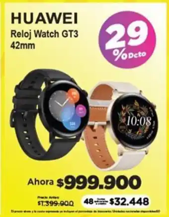 Alkomprar HUAWEI Reloj Watch GT3 29 42mm oferta