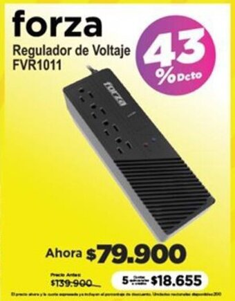 Alkomprar forza Regulador de Voltaje FVR1011 oferta